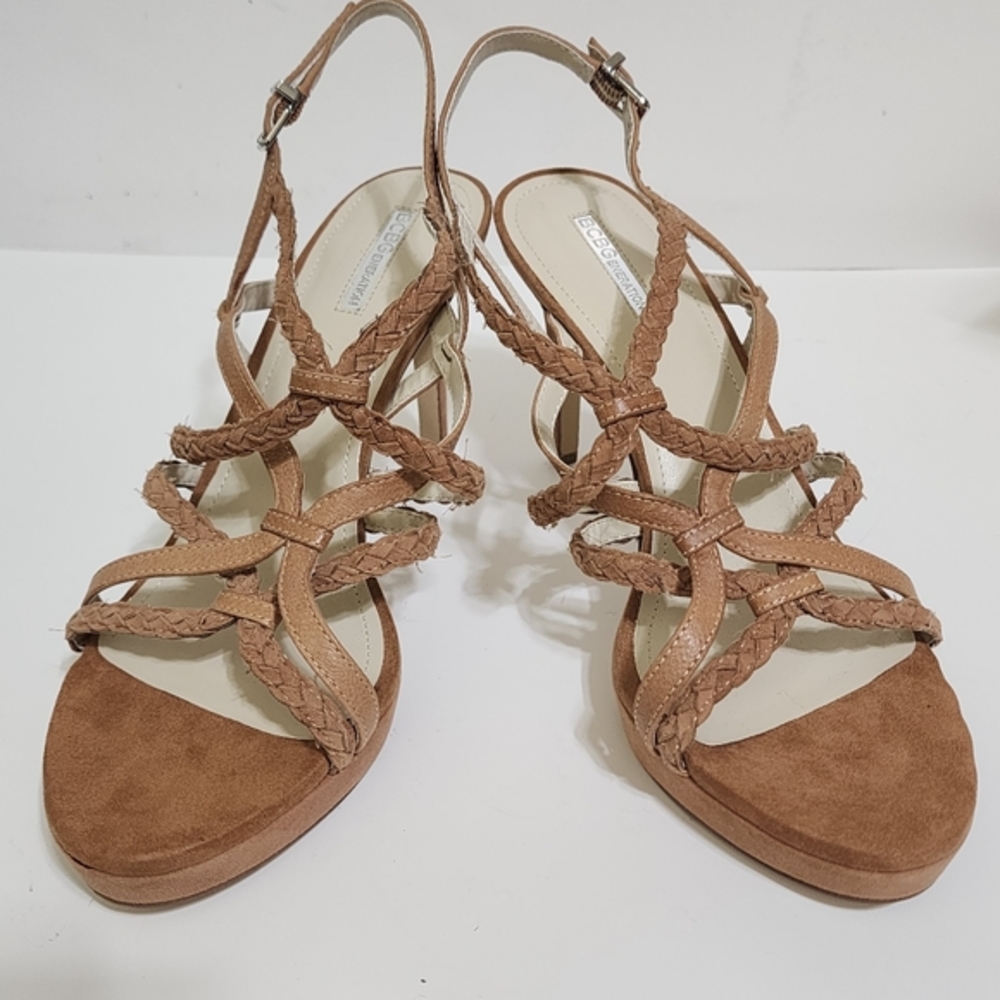 Bcbgeneration Suede Gladiator Platform Slingback … - image 6